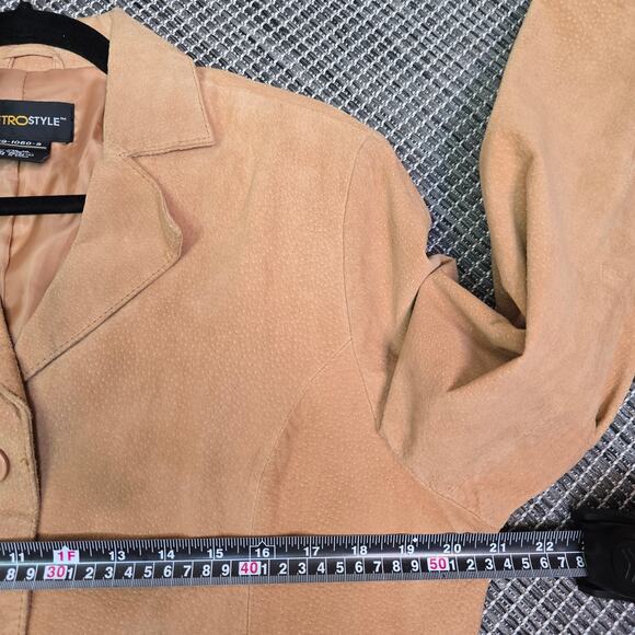 Metrostyle Tan Women's Blazer - Picture 6 of 13